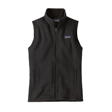 Patagonia Women's Better Sweater Full Zip Fleece Vest Black