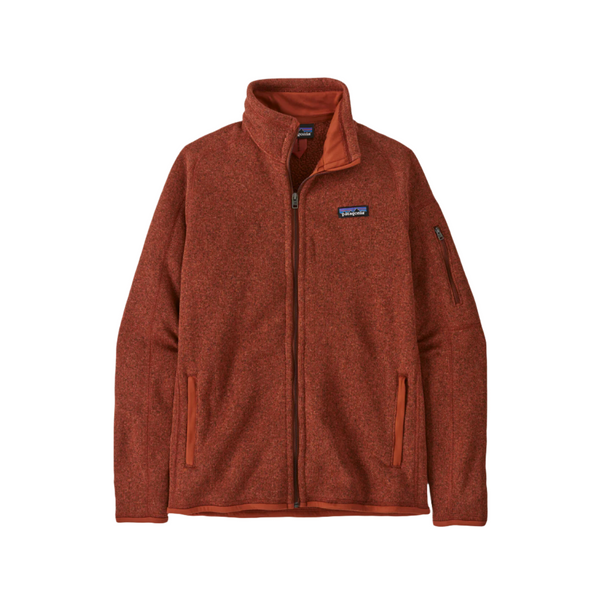 Patagonia Women's Better Sweater Full Zip Fleece Jacket Burnished Red