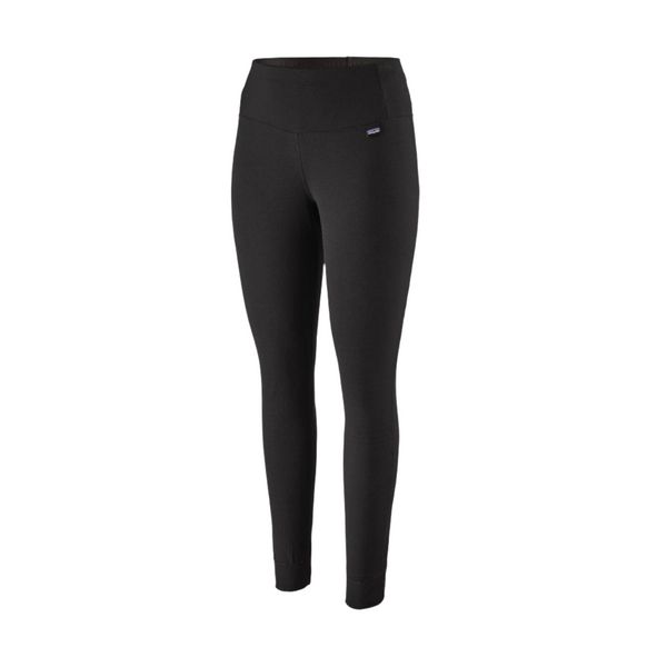 Patagonia Women's Capilene Thermal Weight Baselayer Bottoms Black