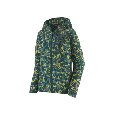 Patagonia Women's Houdini Jacket Wild Botanist Wetland Blue