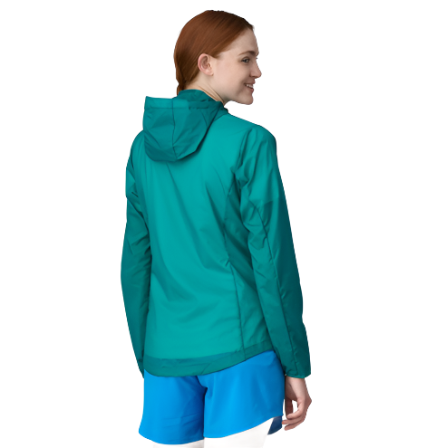 Patagonia Women's Houdini Wind Jacket Closeout Subtidal Blue