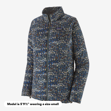 Patagonia Women's Insulated 3 in 1 Powder Town Jacket with Removable Liner Sleet Green