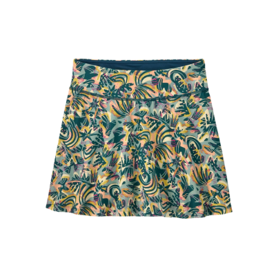 Patagonia Women's Maipo Skort Wild Botanist Tidal Teal