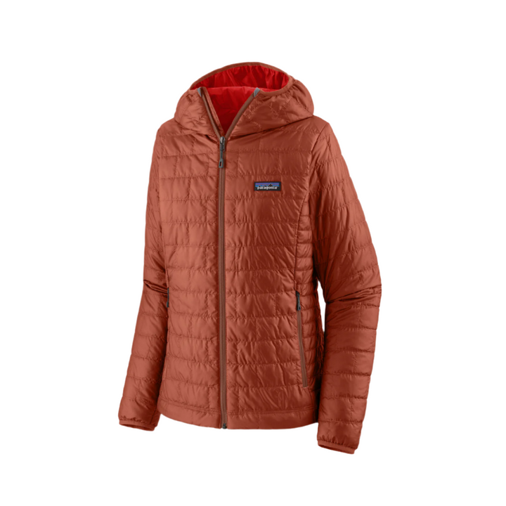 Patagonia Women's Nano Puff Hoody Burnished Red