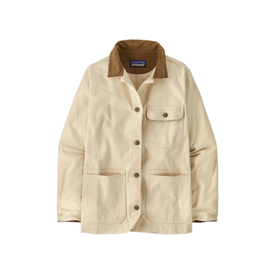Patagonia Women's Point Reyes Canvas Coat Undyed Natural