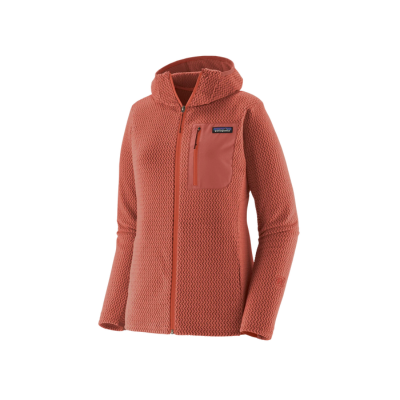 Patagonia Women's R1 Air Full-Zip Fleece Hoody Potters Red