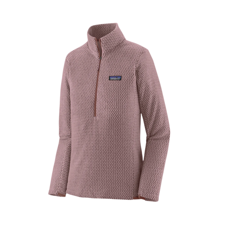 Patagonia Women's R1 Air Zip Neck Fleece Jacket Stormy Mauve