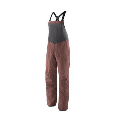 Patagonia Women's Snowdrifter Waterproof Ski & Snowboard Bibs Dulse Mauve