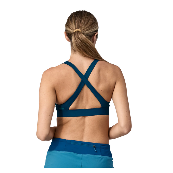 Patagonia Women's Switchback Sports Activewear Bra Closeout Lagom Blue