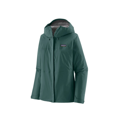 Patagonia Women's Torrentshell 3L Waterproof Rain Jacket Cascade Green