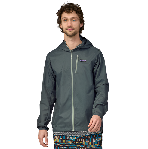 Patatgonia Men's Houdini Weather Resistant Jacket Noveau Green