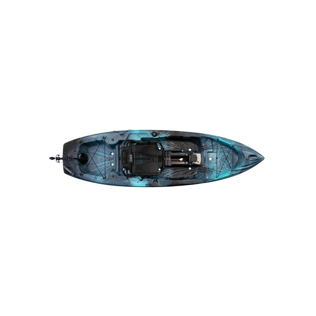 Perception Crank 10 Sit on Top Peddle Drive Fishing Kayak Dapper