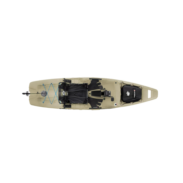 Perception Kayaks Showdown 11.5 Sit on Top FIshing Kayak Fossil Tan