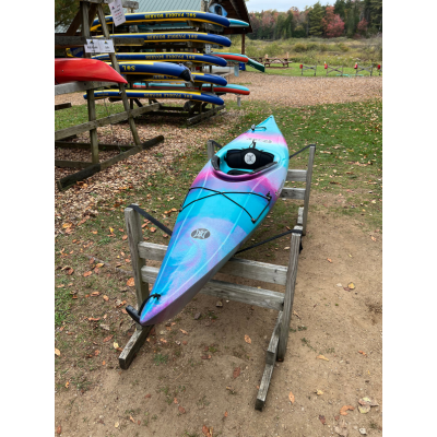 Perception Prodigy XS Kid's Kayak Used Rental Demo Funkadelic