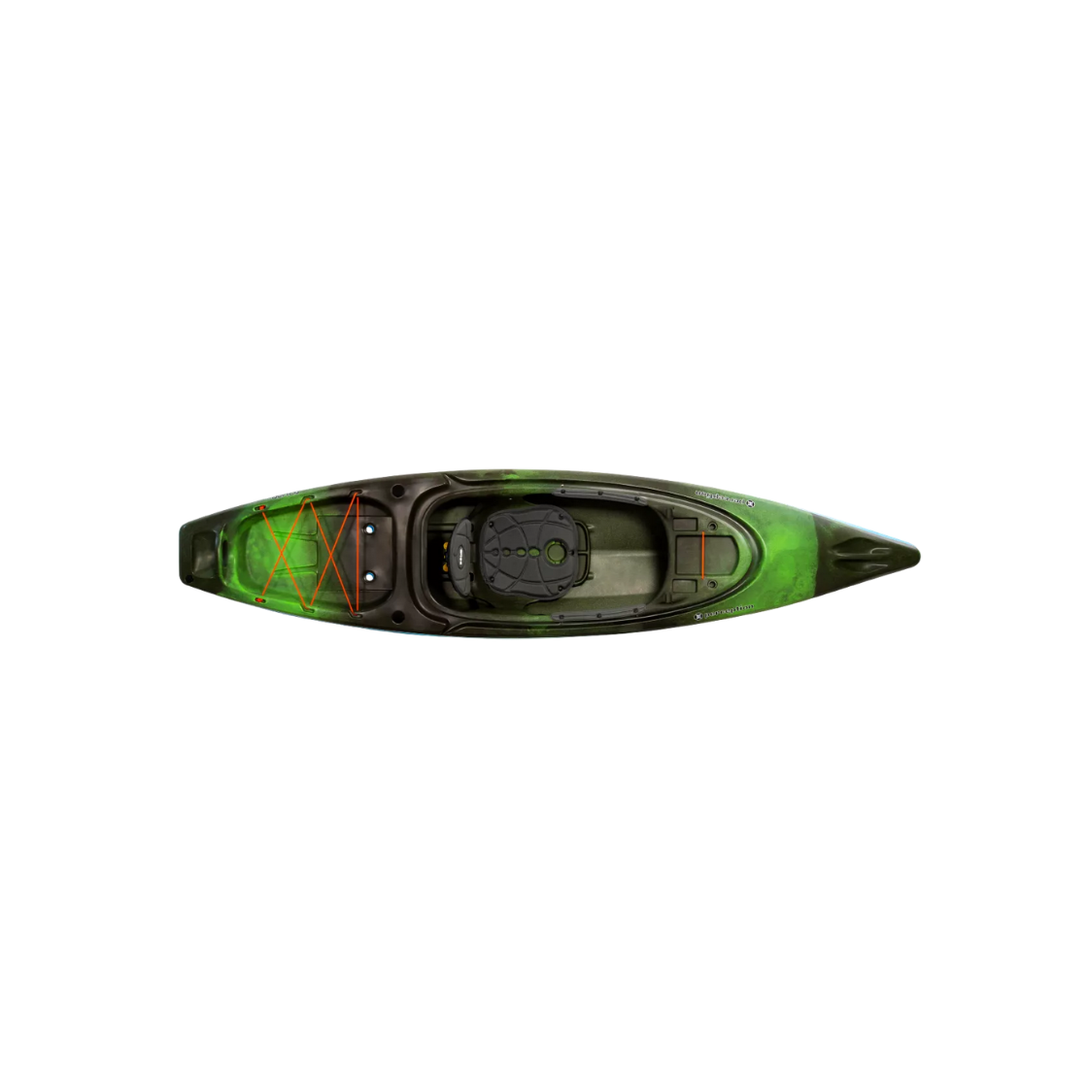 Perception Sound 10.5 Recreational Kayak Moss Camo