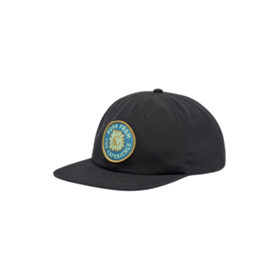 Prana Gazin Patch Hat Retro Black Outdoor Optimist