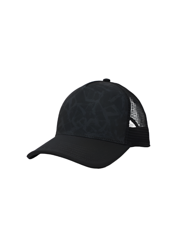 Prana Lower Pines Trucker Hat Closeout Black Crackle