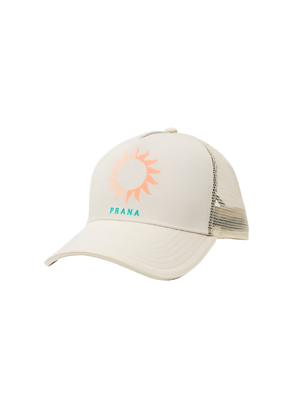 Prana Lower Pines Trucker Hat Closeout Boulder Cliff Sun