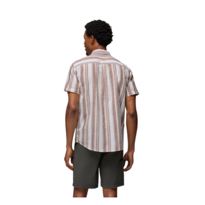 Prana Men's Groveland Shirt Mocha 2