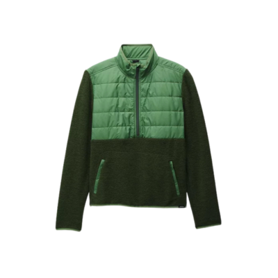 Prana Men's Wooly Bird Fleece Full Zip Jacket Ivy