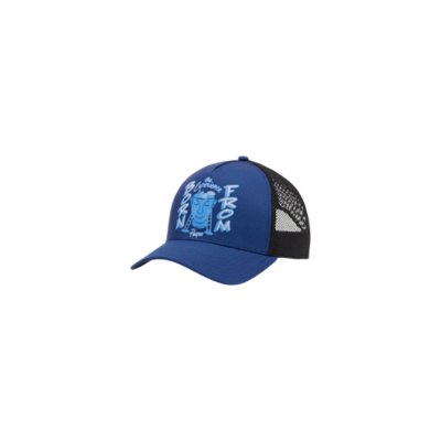 Prana Roads Ahead Trucker Hat Capulet Blue Open Your Mind