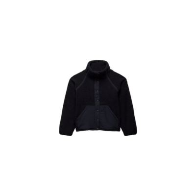 Prana Women's Encinitas Fleece Crew Black