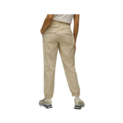 Prana Women's Stretch Zion E-Waist Jogger Sandstone Block Back