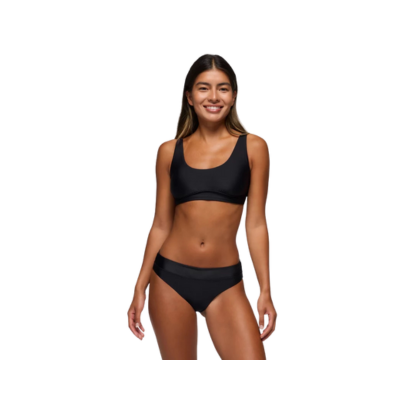 Prana Women's Summer Wave Swim Bottom Black 1