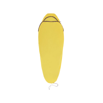 Reactor Sleeping Bag Liner Mummy w/ Drawcord Standard Yellow