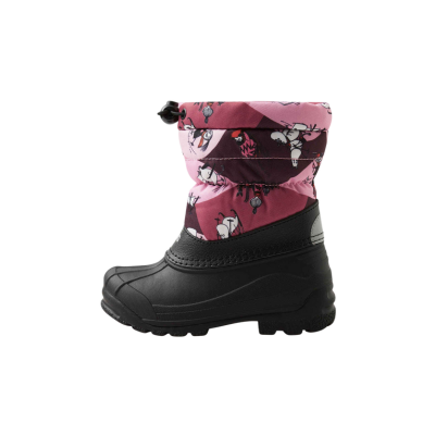 Reima Toddler Moomin Nefar Rubber Galosh Winter Boots Rose Pink 2