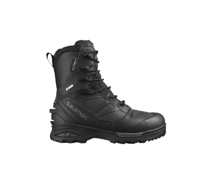 Salomon Men's Toundra Pro Waterproof Winter Boot Black/Black/Magnet