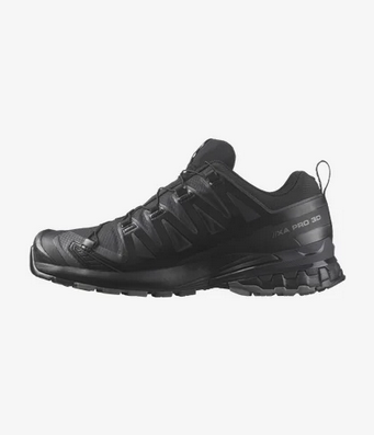 Salomon Men's XA Pro 3D v9 Gore-Tex Trail Running Shoe Black/Phantom/Pewter 4