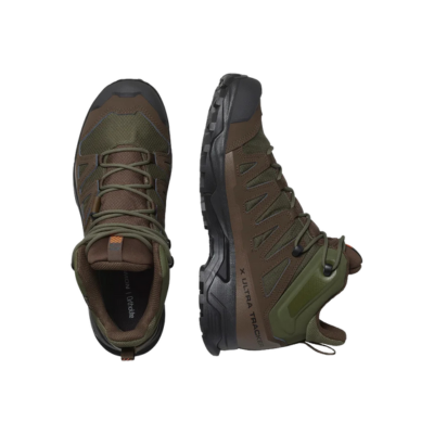 Salomon Men's X Ultra Tracker GTX Waterproof Boot Ranger Green 3