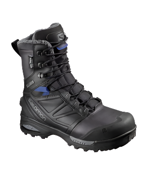 Salomon Women's Toundra Pro Waterproof Winter Boot Phantom/Black/Amparo Blue