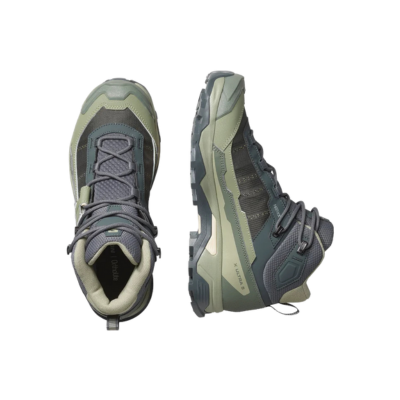 Salomon Women's X Ultra 5 Mid GTX Waterproof Hiking Boot Turbulence Sedona Sage 2