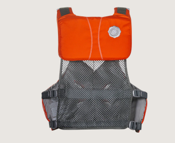 Astral EV-Eight PFD Personal Floatation Device Kayaking Life Jacket Fire Orange