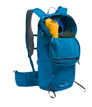 The North Face Trail Lite 24 Lightweight Backpack Adriatic Blue/Skyline Blue