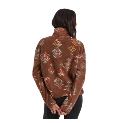 Sherpa Adventure Gear Women's Uddesya Eco 1/4 Zip Fleece Jacket Cappuccino Yathra