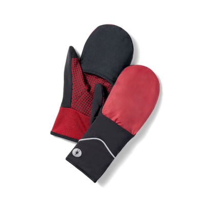 Smartwool Active Fleece Wind Mitts Currant Red Closeout