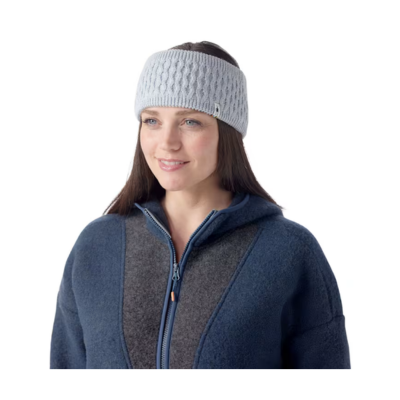 Smartwool Fleece Lined Headband Winter Sky Heather