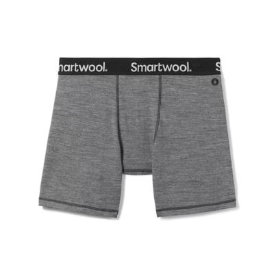 Smartwool Men's Active Boxer Brief Medium Gray Heather