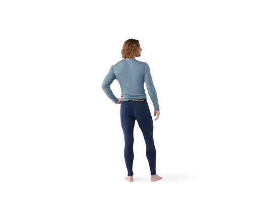 Smartwool Men's Classic Thermal Merino Baselayer Bottoms Deep Navy Winter Leggings Warm Pant