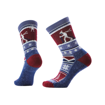 Smartwool Men's Everyday Cozy Alpine Apres Socks Nightfall Blue