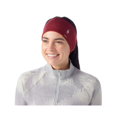 Smartwool Thermal Merino Reversible Headband Currant Heather