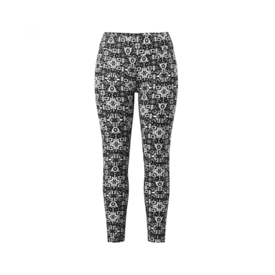 Smartwool Women's Classic Thermal Merino Base Layer Bottoms Black Deco Floral