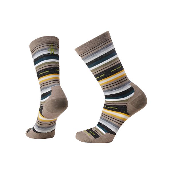 Smartwool Women's Everyday Margarita Crew Socks Fossil