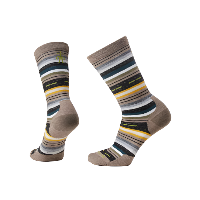 Smartwool Women's Everyday Margarita Crew Socks Fossil