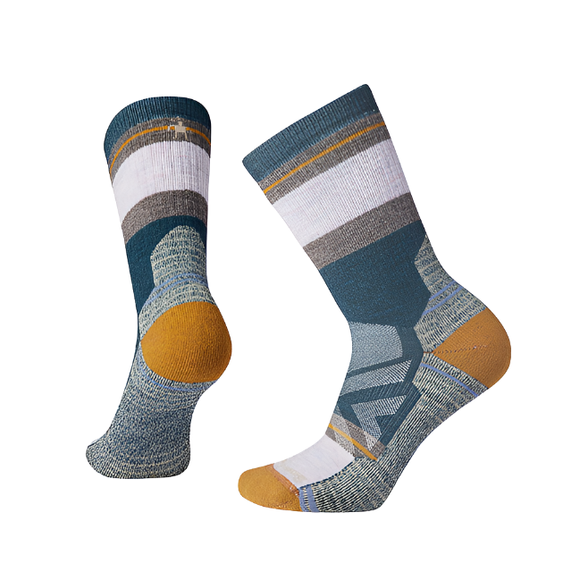 Smartwool Women's Hike Full Cushion Saturnsphere Crew Socks Twilight Blue
