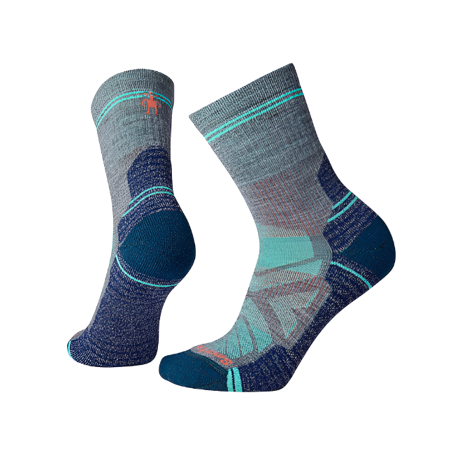 Smartwool Women's Hike Light Cushion Mid Crew Socks Medium Grey