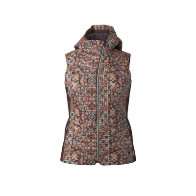Smartwool Women's Smartloft Vest Mink Nordic Fair Isle